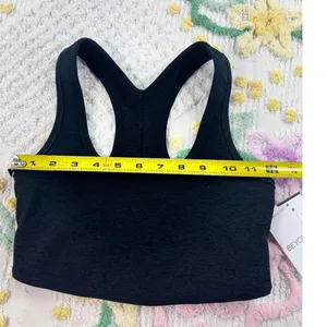 Beyond Yoga Black Racerback Cropped Tank Top Activewear‎ XS thumbnail 3