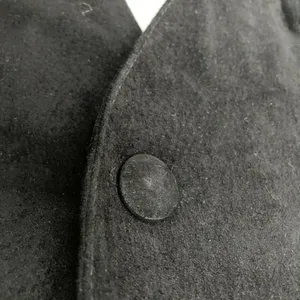 80s Vintage Wilsons Leather‎ Womens Black Moto Suede Jacket Retro Glam Rock - M thumbnail 3