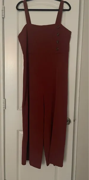 L.A. Hearts Rust Brown Jumpsuit thumbnail 2