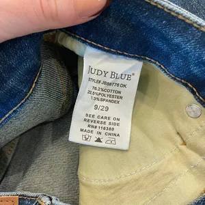 Judy Blue‎ Slim Fit Jeans size 9/ 29 thumbnail 6