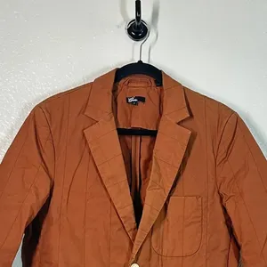 Vintage S Jacket Blazer quilted Levi's California vertical-stitched Barn Coat thumbnail 4