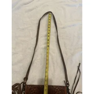 AD American Darling ADBGA341 Envelope Hand Tooled Genuine Leather Women Bag thumbnail 10