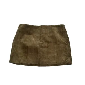 Zara Corduroy Mini Skirt Green‎ XS NWT thumbnail 2