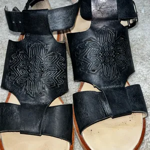 UGG Koolaburra Santae barbare WOMENS sandals 7.5, dark navy thumbnail 6