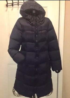 Women's Michael Kors M long, down, puffer coat. Black Puffer Coat thumbnail 1
