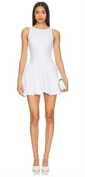 NIA Tamara Dress in White thumbnail 1