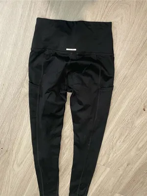 aerie Black High-Waist Leggings thumbnail 3