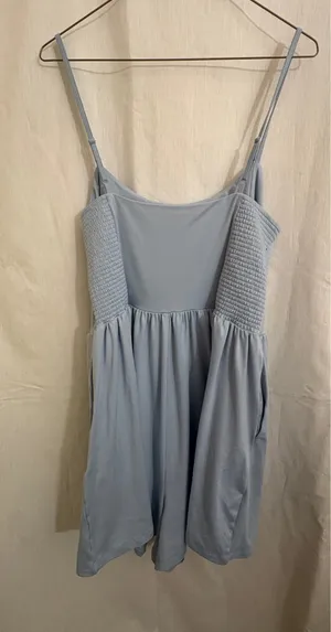 SO Super Soft Powder Blue Shorts Romper XXL thumbnail 3