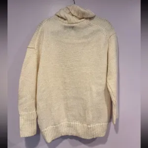 White Cowl neck American‎ Eagle long Sweater / dress thumbnail 4