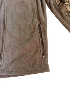 Magellan Outdoors Camo Fleece Jacket Womens S Shadow Grass Blades Hunting thumbnail 3