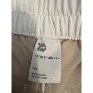 All in Motion Women's White High-Rise Pleated Golf Shorts Size‎ XS thumbnail 3