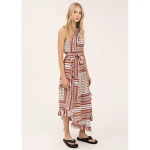 Derek Lam 10 Crosby Dasha Halter Size‎ 4 Red thumbnail 3