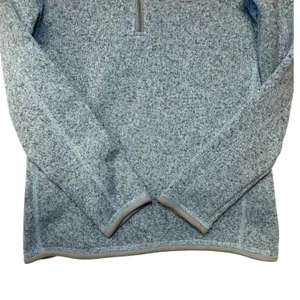 Patagonia Better Sweater 1/4 Zip Pullover‎ Womens Small Blue Heather Fleece thumbnail 5