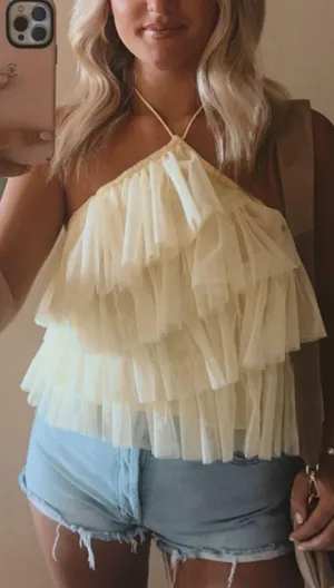 idem Ditto Frilly tank top thumbnail 1
