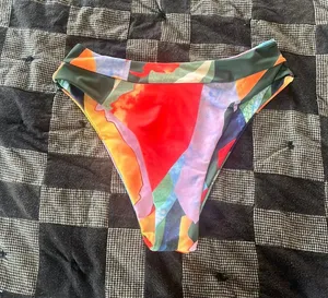 High waisted bikini bottoms thumbnail 1
