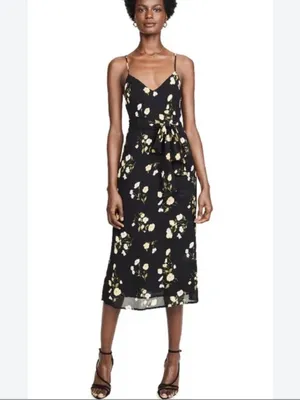 Reformation Dietrich Dress in Piazza size 6 Excellent condition Summer Dress thumbnail 2