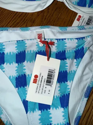 Solid & Striped Bikini Set thumbnail 2