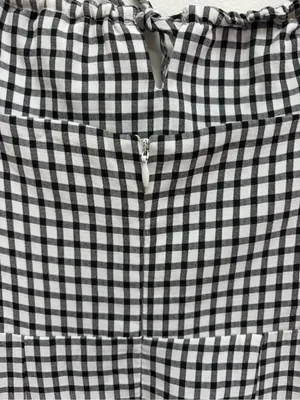 J.ING Gingham Sleeveless Fitted Mini Dress S thumbnail 6