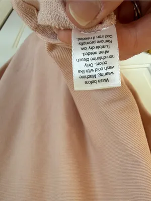 Nine‎ West XL Blush Pink Ribbed Puff Sleeve Sweater Knit Top thumbnail 6