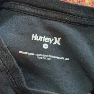 HURLEY BLACK BASIC RAINBOW LOGO TEE thumbnail 4