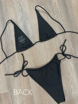 Quatre Bikini Tie Top + Bottoms thumbnail 3