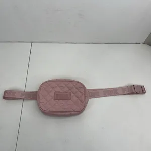 PINK Victoria's Secret Belt Bag Pink Quilted Logo Strap Fanny Pack Waist Bag thumbnail 3