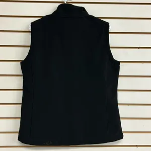Iceburg Women’s Wind/Water‎ Resistant Vest Size Small Black EUC Lined Pockets thumbnail 4