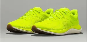 Lululemon Chargefeel Workout Low Highlight Yellow Sneakers Womens Size 8.5 thumbnail 1