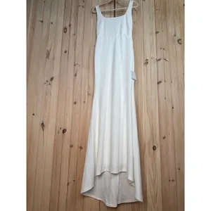 Lulus Loving Fate White Bow Square Neck Backless Maxi Dress Elegant Medium thumbnail 3