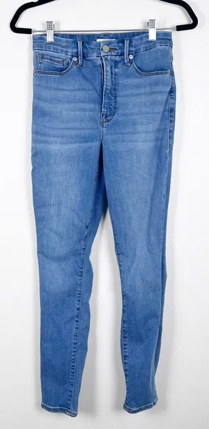 Good American Women's High Rise Skinny Jeans Sz 6 thumbnail 1