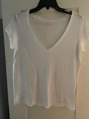 Victoria's Secret White Sheer Top thumbnail 1