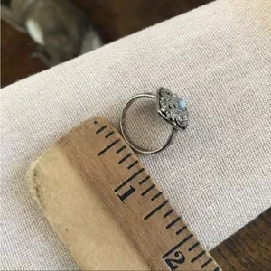 Turquoise Boho Ring 7.8 thumbnail 5