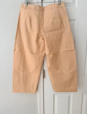 Anthropologie Maeve Curved Cropped Chino Pants, Size 6 thumbnail 9