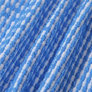 BERLOOK Blue Textured Striped Knot TOP ONLY 10 thumbnail 7