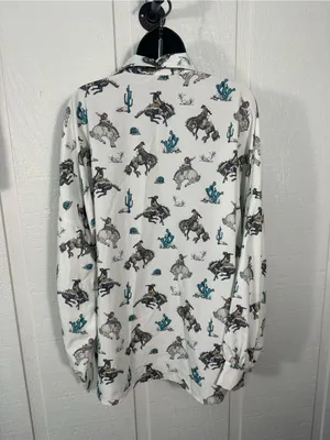 Nylon Apparel Women’s Western Top Size Large EUC thumbnail 5