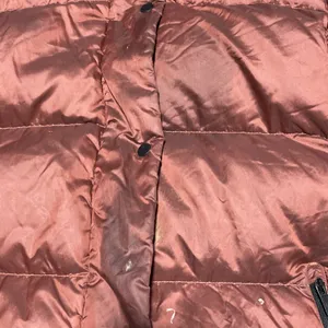 Lululemon Wunder Puff Coat Jacket Puffer 600 Down Size 4 Sunset Orange *STAINED* thumbnail 7
