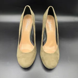 Kelly & Katie Women’s Shoes Isabella Green Pumps Heels Suede Love Green Size 9‎ thumbnail 2
