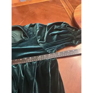 BAD LITTLE COUNTRY GIRL VELVET DRESS/ Blouse SIZE L thumbnail 6