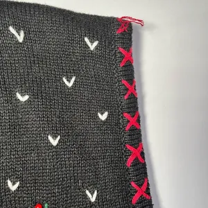 Vintage 90s Christmas Cardinal Sweater‎ Vest Wonen Sz XLarge thumbnail 6