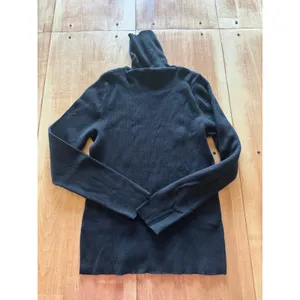 Lauren Ralph‎ Lauren Petite Black Ribbed Turtleneck Sweater Cotton Modal PL thumbnail 6