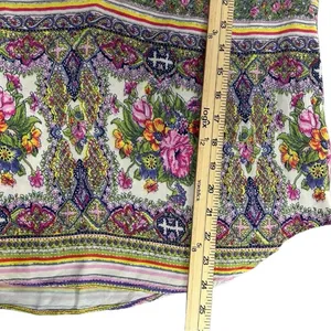 $98 Maeve by Anthropologie Multicolored Ceresco Floral Peasant Blouse XS thumbnail 6