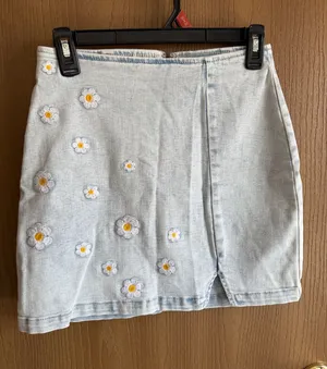 Wild Fable Embroidered Demin Skirt 2🌼 thumbnail 1