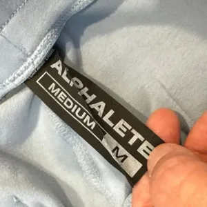 Alphalete baby blue women’s jogger sweatpants size medium thumbnail 3