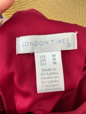 London Times Red Dress thumbnail 5