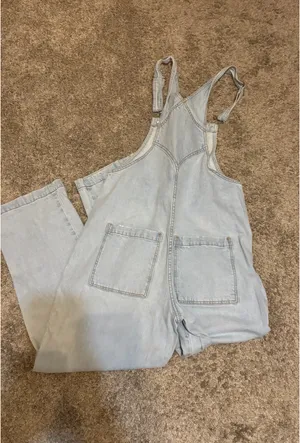 Universal Threads Denim Overalls Blue thumbnail 5