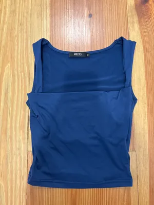 Micas blue top thumbnail 1