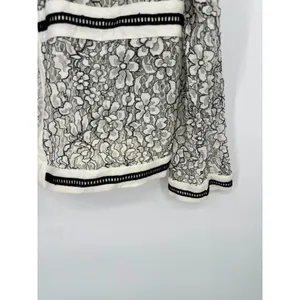 Chico's Lace Jacket Womens Size XL Boho Elegant‎ Fancy Romantic Feminine Artsy thumbnail 3