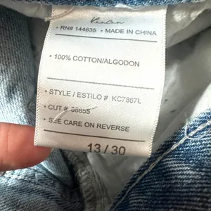 Kancan Kyla‎ Ultra High Rise 90's distressed Baggy jeans size 13/30 thumbnail 5
