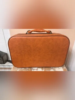 Vintage Brown Leather Briefcase thumbnail 4