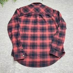 Carhartt Plaid Lightweight‎ Flannel Rust Black Workwear Utility EUC Sz XS Casual thumbnail 5